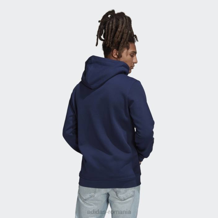 Adidas adicolor classics trefoil hoodie night indigo adidas bărbați indigo de noapte 2JBN6918