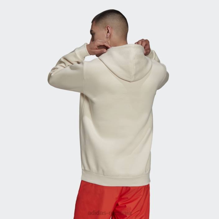 Adidas adicolor essentials trefoil hanorac alb bărbați alb 2JBN6997