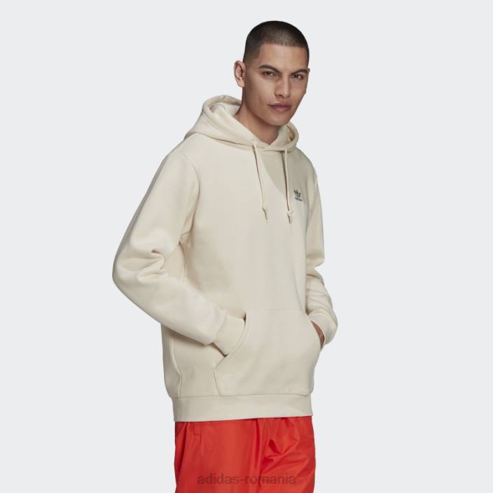 Adidas adicolor essentials trefoil hanorac alb bărbați alb 2JBN6997