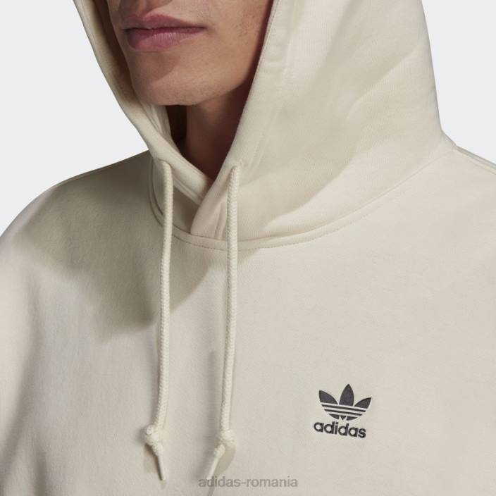 Adidas adicolor essentials trefoil hanorac alb bărbați alb 2JBN6997