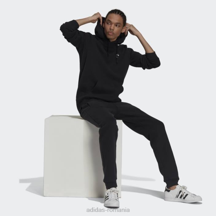 Adidas adicolor essentials trefoil negru hanorac adidas bărbați negru 2JBN1688