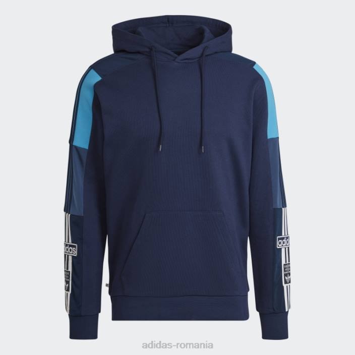 Adidas adicolor hoodie night indigo bărbați indigo de noapte 2JBN14924