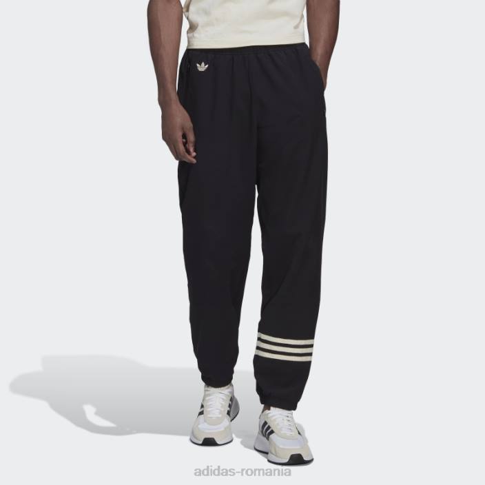 Adidas adicolor neuclassics pantaloni negri adidas bărbați negru 2JBN6884