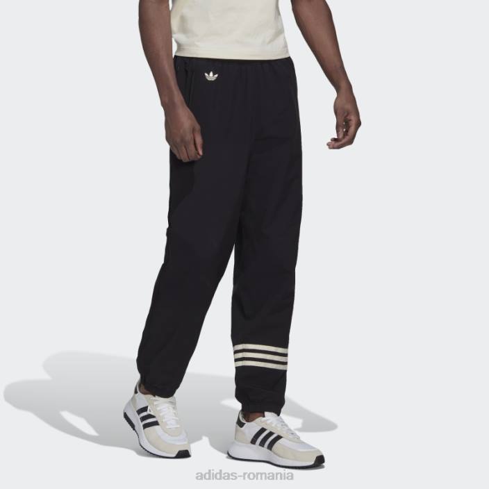 Adidas adicolor neuclassics pantaloni negri adidas bărbați negru 2JBN6884