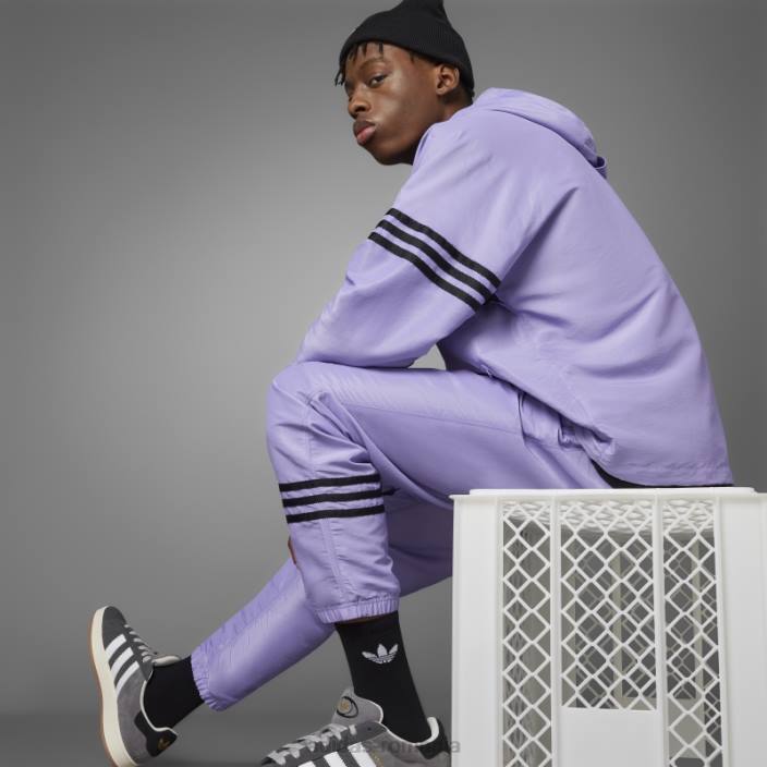 Adidas adicolor neuclassics windbreaker lila bărbați liliac 2JBN5503