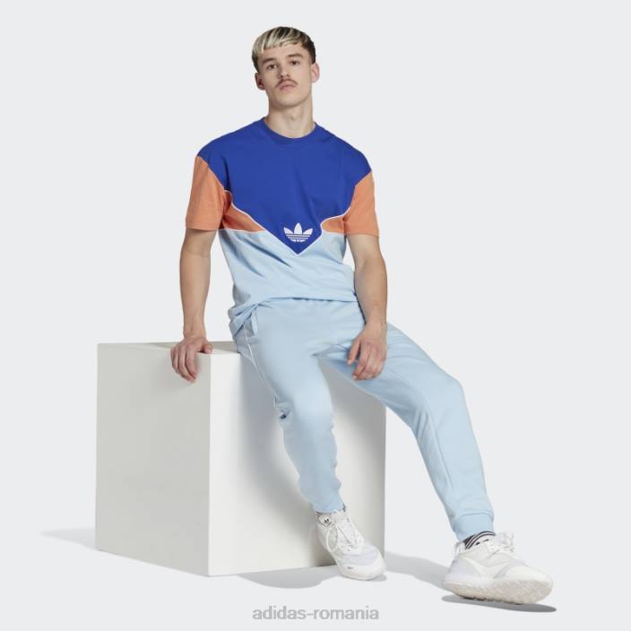 Adidas adicolor sezonier archive tee sky bărbați albastru/cer/cupru cețos 2JBN5031