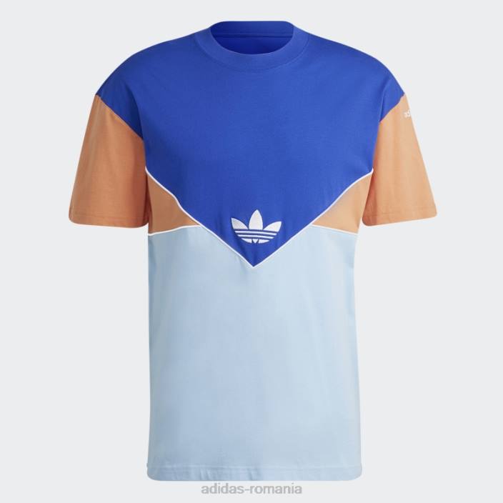 Adidas adicolor sezonier archive tee sky bărbați albastru/cer/cupru cețos 2JBN5031