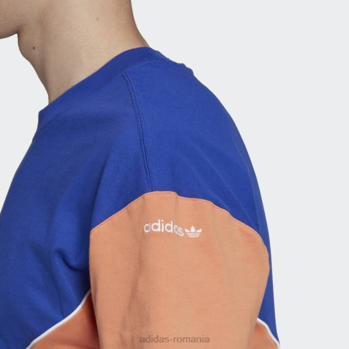 Adidas adicolor sezonier archive tee sky bărbați albastru/cer/cupru cețos 2JBN5031