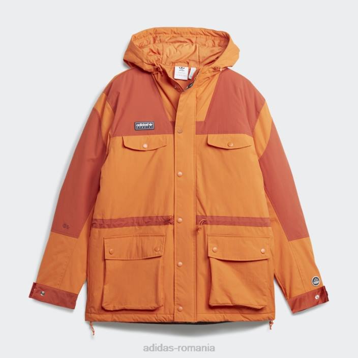 Adidas adidas kearsley jkt dovleac bărbați dovleac 2JBN1074
