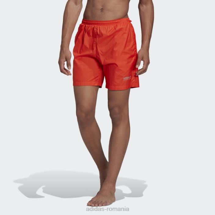 Adidas adventure wood wave pantaloni scurți de baie roșu fierbinte bărbați roșu 2JBN15134