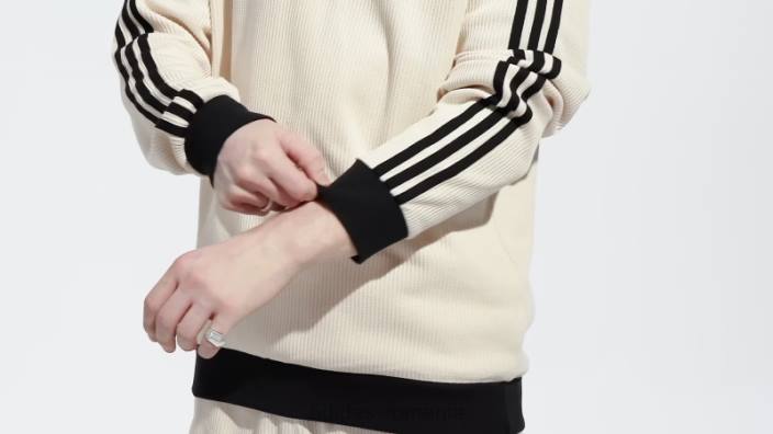 Adidas alb adicolor clasics waffle crew bărbați alb 2JBN6059
