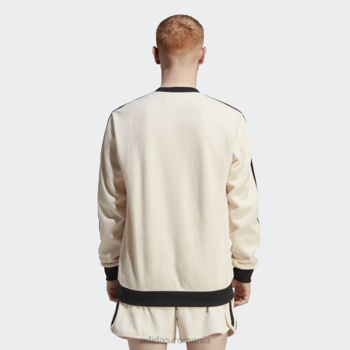 Adidas alb adicolor clasics waffle crew bărbați alb 2JBN6059