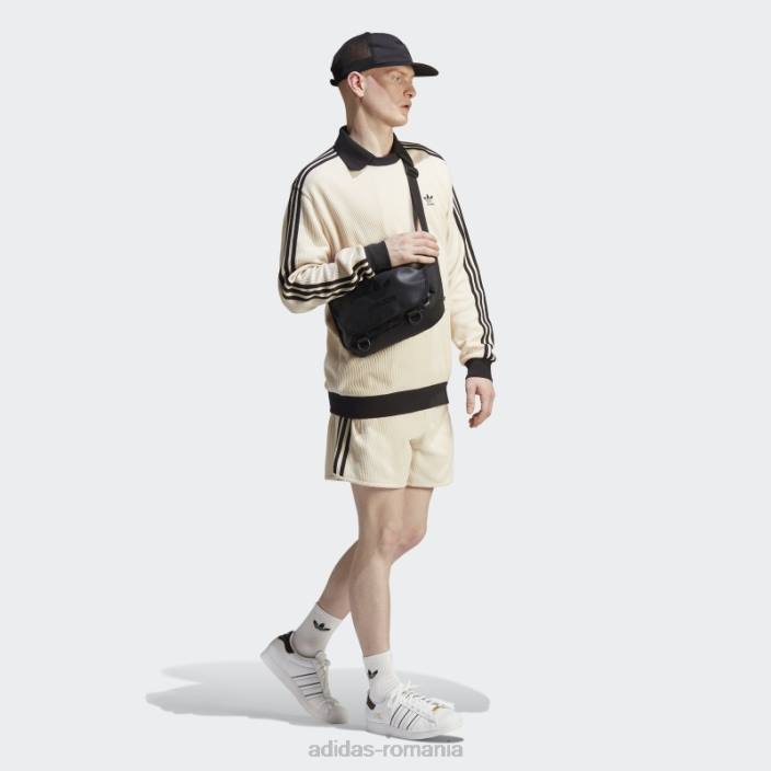 Adidas alb adicolor clasics waffle crew bărbați alb 2JBN6059