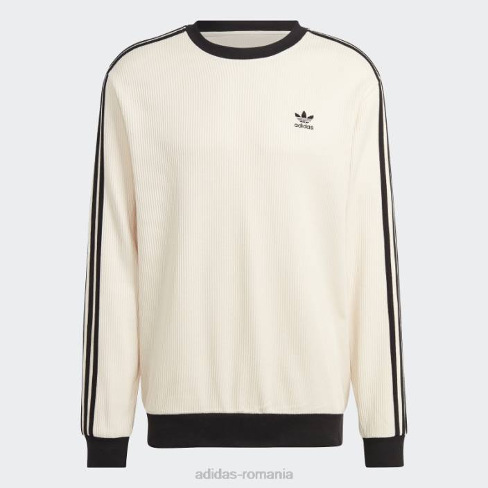 Adidas alb adicolor clasics waffle crew bărbați alb 2JBN6059