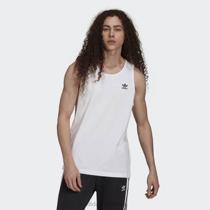 Adidas alb adicolor essentials trifoil tank top adidas bărbați alb 2JBN6861