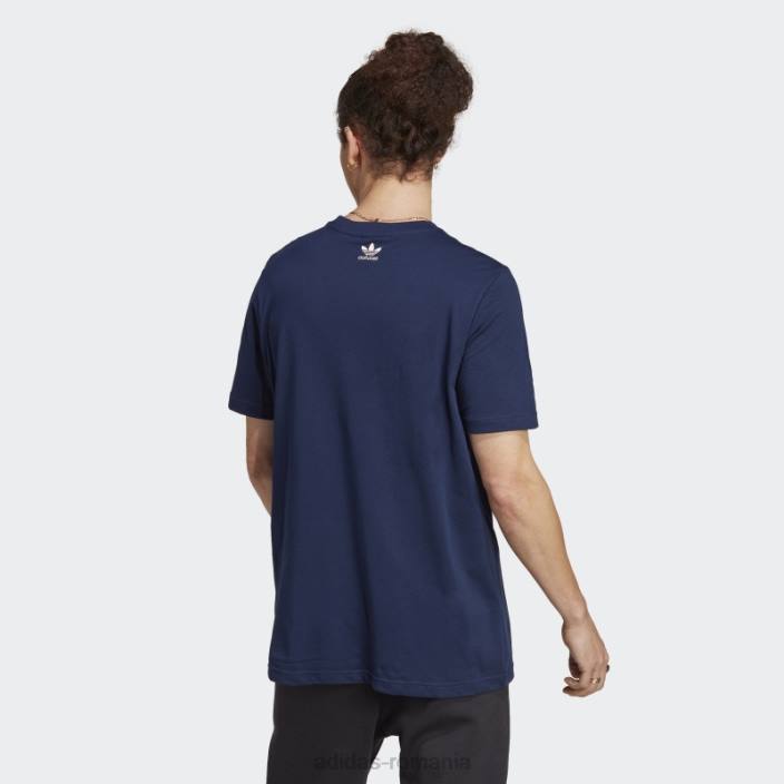 Adidas arhivă grafică tricou noapte indigo bărbați indigo de noapte 2JBN15211