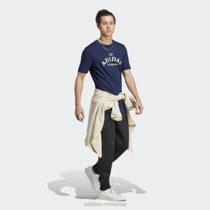 Adidas arhivă grafică tricou noapte indigo bărbați indigo de noapte 2JBN15211