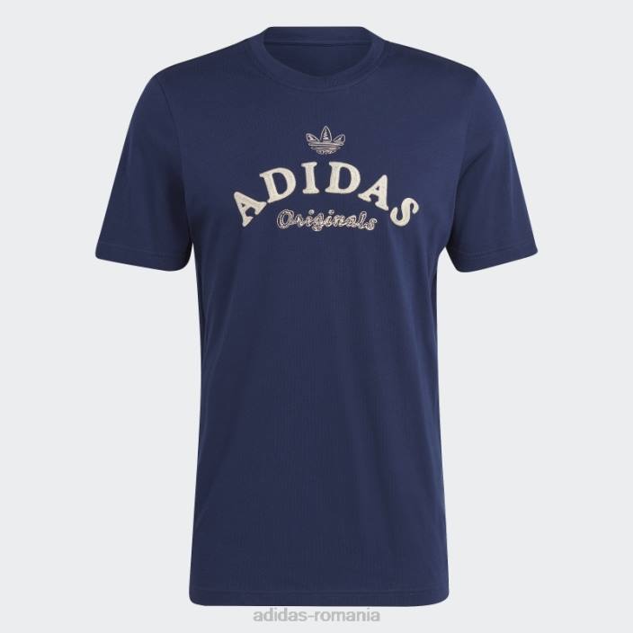 Adidas arhivă grafică tricou noapte indigo bărbați indigo de noapte 2JBN15211