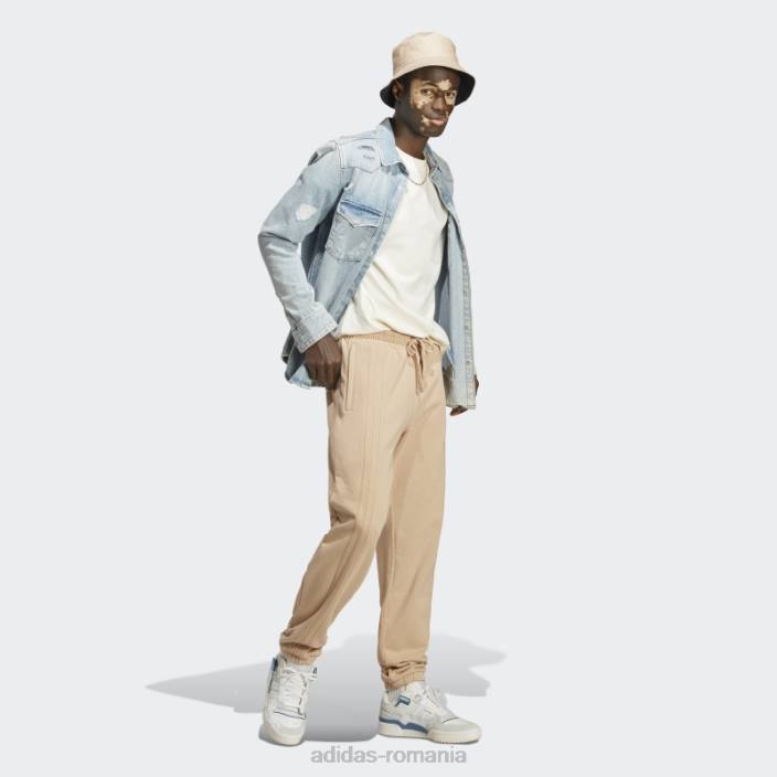 Adidas bej rifta city boy pantaloni de trening esentiali fierbinti bărbați bej 2JBN919