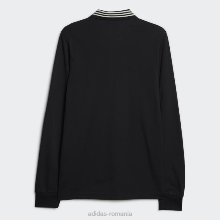 Adidas black chetcuti polo fashion bărbați negru 2JBN6814