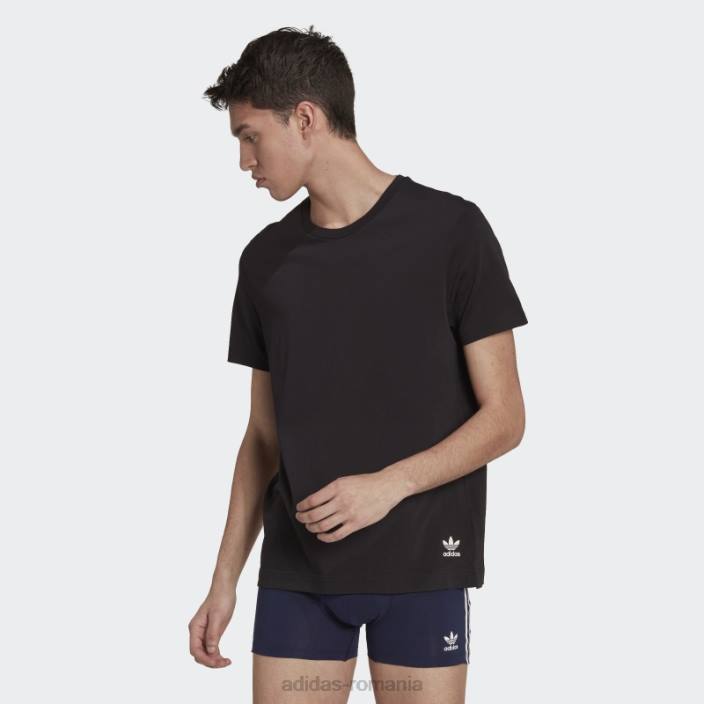 Adidas black cn 2pp comfort core co adidas bărbați alb negru 2JBN5877