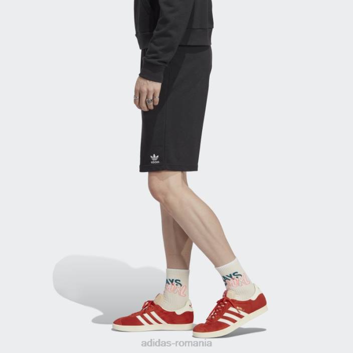 Adidas black essentials+ realizat cu pantaloni scurți adidas din cânepă bărbați negru 2JBN14487