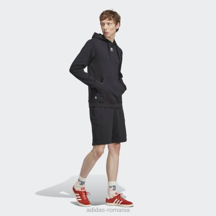 Adidas black essentials+ realizat cu pantaloni scurți adidas din cânepă bărbați negru 2JBN14487