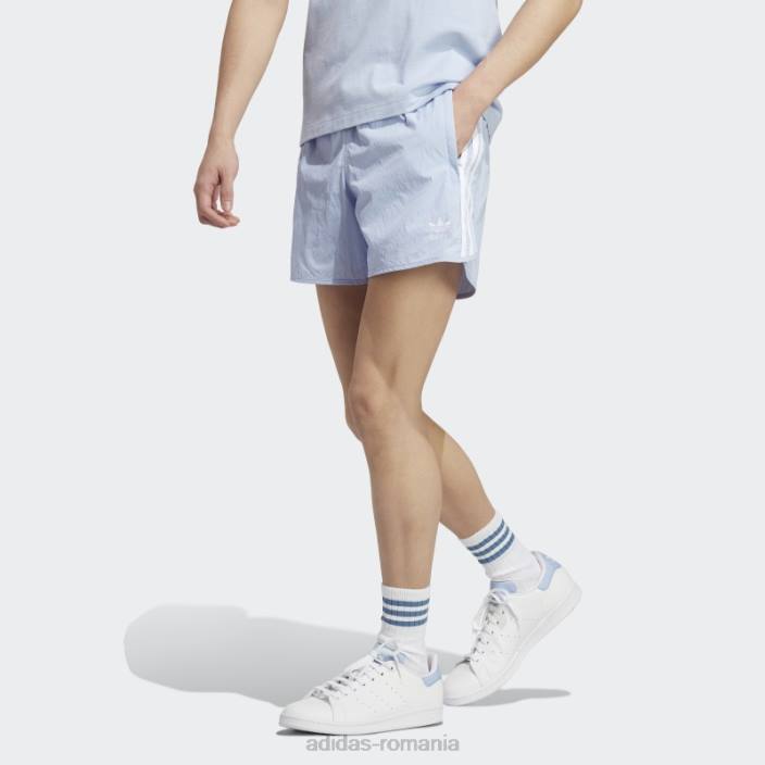 Adidas blue Dawn adicolor clasici pantaloni scurți sprinter bărbați zori albastre 2JBN4834