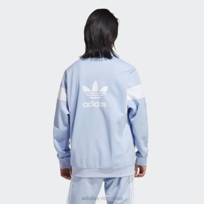 Adidas blue Dawn adicolor classics cut line jachetă de sport bărbați zori albastre 2JBN6689