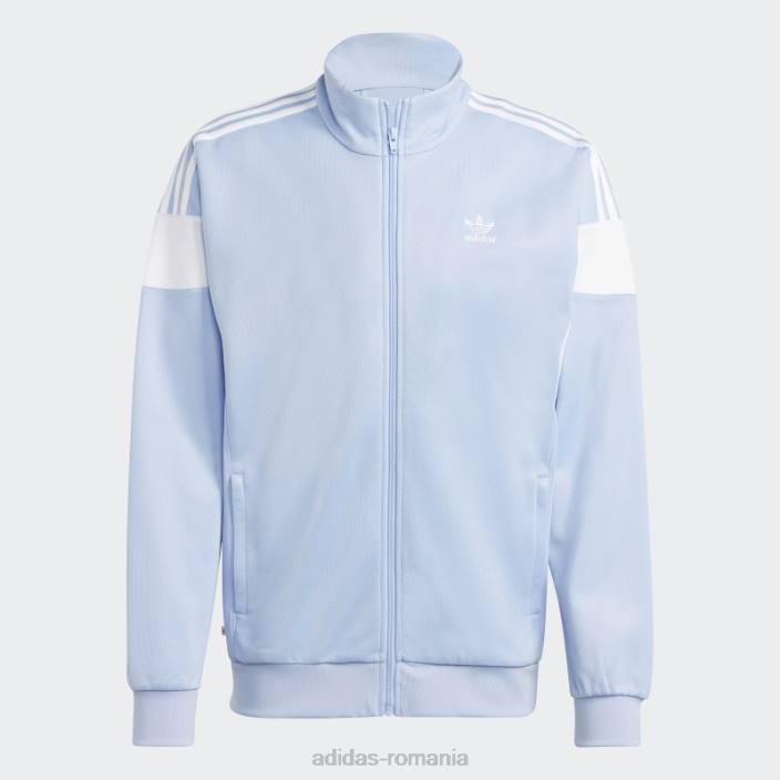 Adidas blue Dawn adicolor classics cut line jachetă de sport bărbați zori albastre 2JBN6689