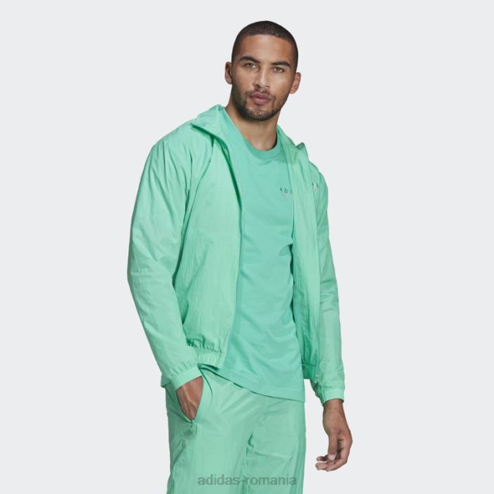 Adidas bluză de sport verde de mare rezoluție bărbați verde de mare rezoluție 2JBN15065