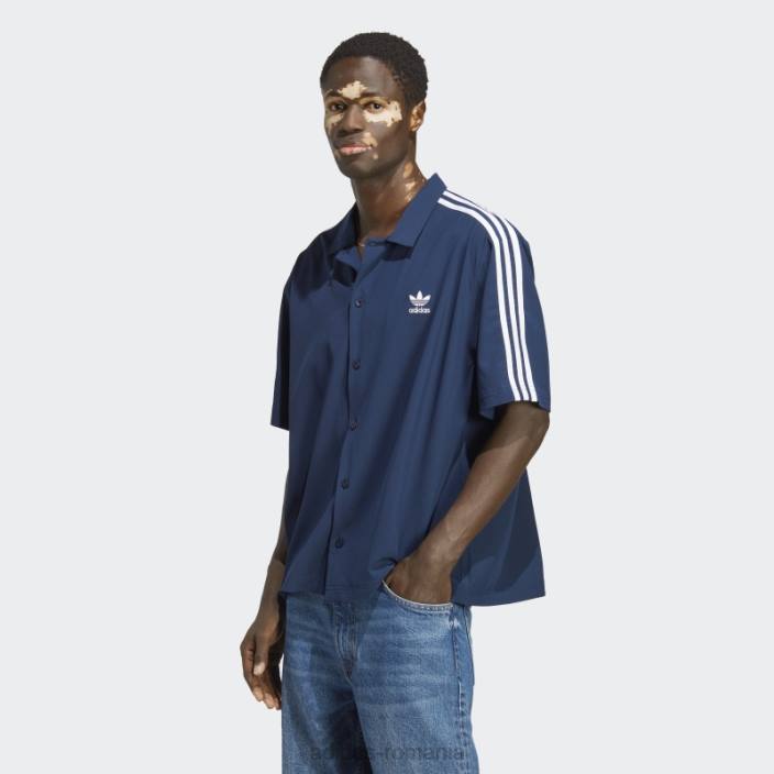 Adidas camasa adicolor clasica noapte indigo adidas bărbați indigo de noapte 2JBN5484