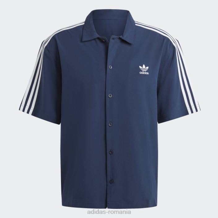 Adidas camasa adicolor clasica noapte indigo adidas bărbați indigo de noapte 2JBN5484