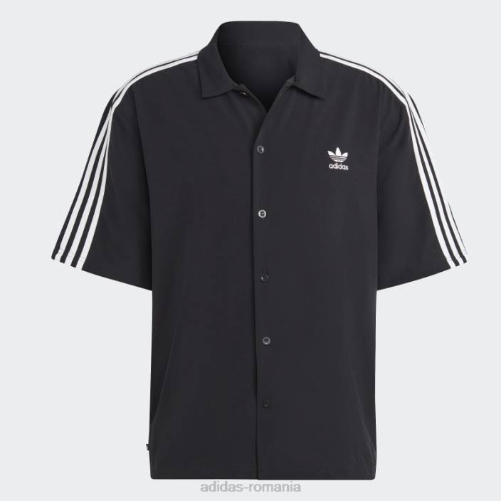 Adidas camasa adicolor classics neagra bărbați negru 2JBN7483