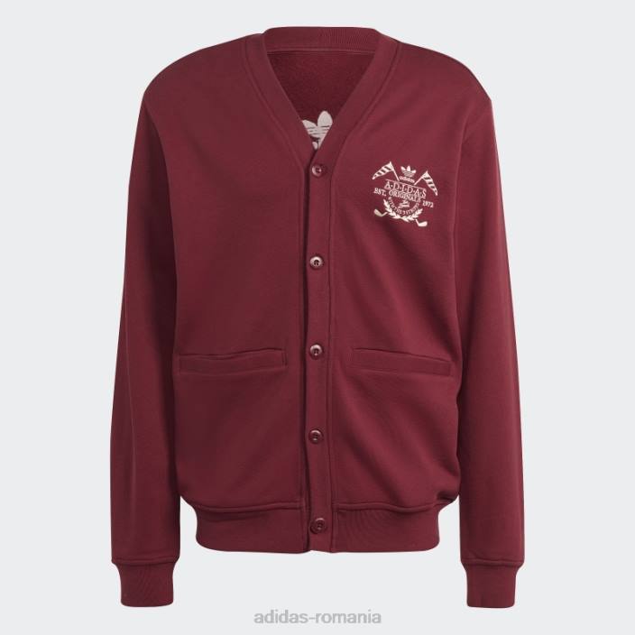 Adidas cardigan arhiva grafica rosu bărbați roșu 2JBN5432