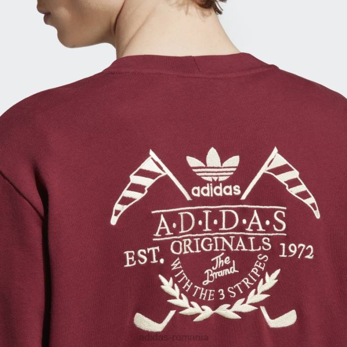Adidas cardigan arhiva grafica rosu bărbați roșu 2JBN5432