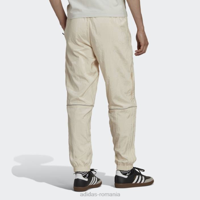 Adidas dezvăluie amestecul de materiale pantaloni de sport alb adidas bărbați alb 2JBN1260