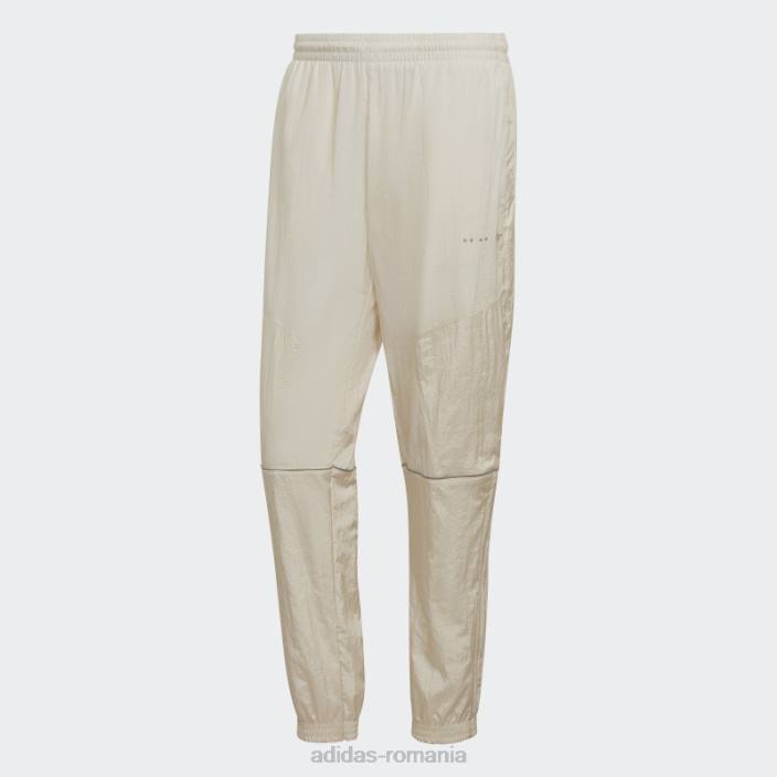Adidas dezvăluie amestecul de materiale pantaloni de trening alb adidas bărbați alb 2JBN15018