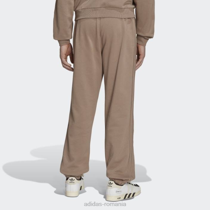 Adidas dezvăluie elementele esențiale pantaloni de jogging maro cretos bărbați maro cretos 2JBN14630