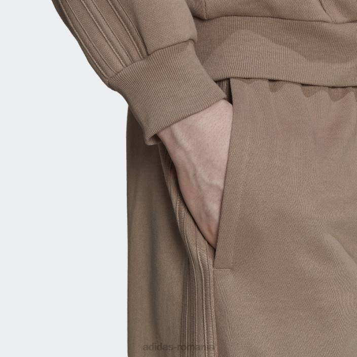 Adidas dezvăluie elementele esențiale pantaloni de jogging maro cretos bărbați maro cretos 2JBN14630