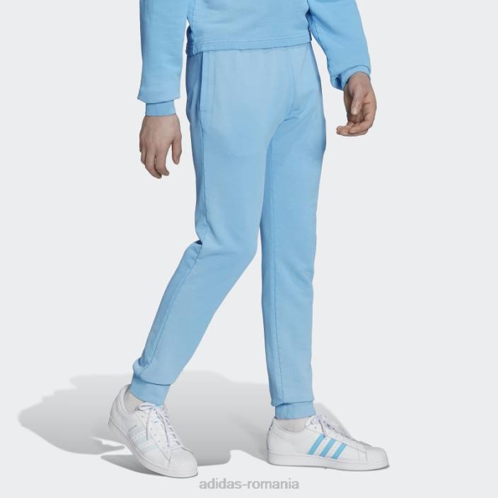 Adidas essentials+ colorare pantaloni de sport albastru bărbați albastru 2JBN7256