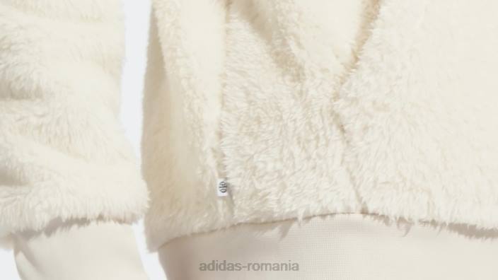 Adidas essentials+ hanorac pufos din fleece alb adidas bărbați alb 2JBN5508