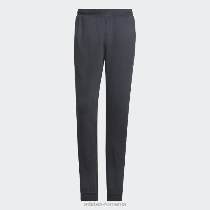 Adidas essentials+ pantaloni de trening colorati negri adidas bărbați negru 2JBN1662