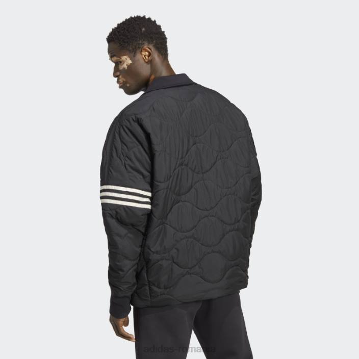 Adidas geaca neagra adicolor neuclassics adidas bărbați alb negru 2JBN6045
