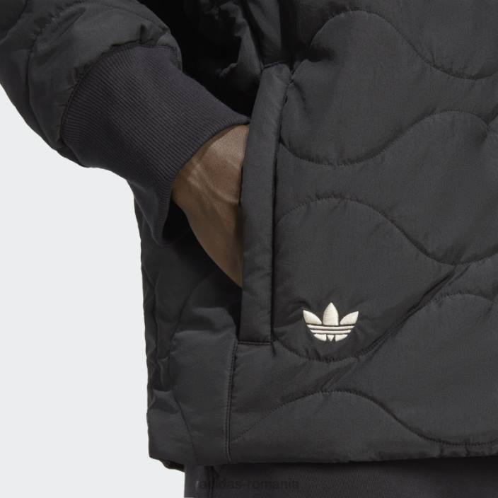Adidas geaca neagra adicolor neuclassics adidas bărbați alb negru 2JBN6045