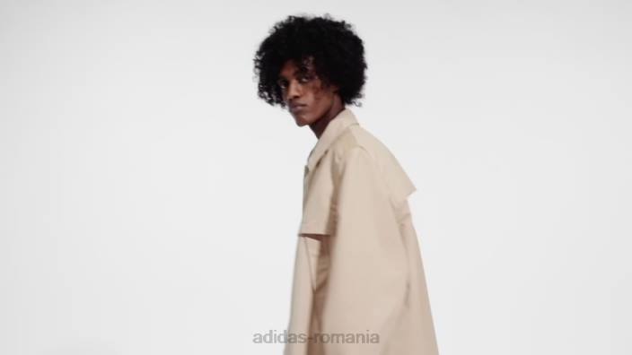 Adidas geaca rifta city boy macintosh bej bărbați bej 2JBN5180