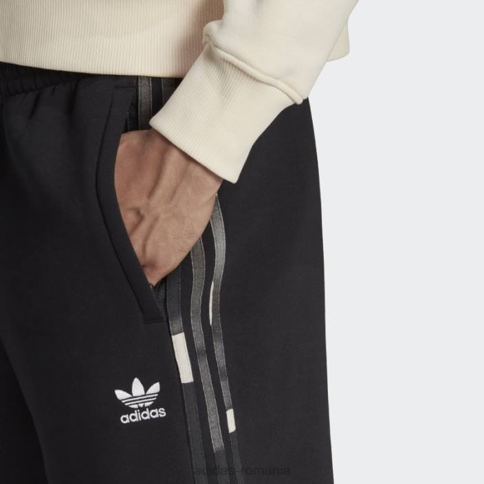 Adidas grafică camo pantaloni scurți cu 3 dungi negru bărbați negru 2JBN13219