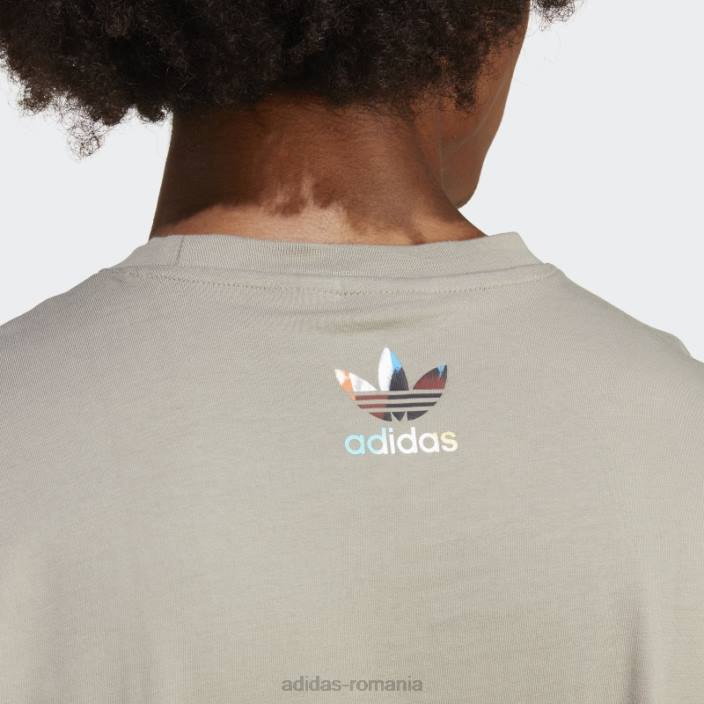 Adidas grafică cu pietriș argintiu de pe grilă bărbați pietricica de argint 2JBN6209