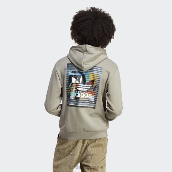 Adidas grafică cu pietricele argintii off the grid hanorac bărbați pietricica de argint 2JBN5842