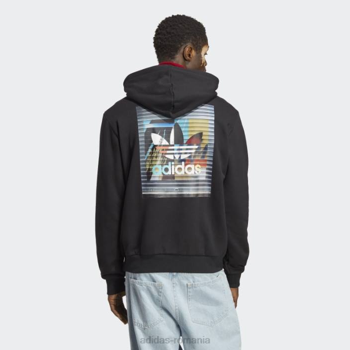 Adidas grafică off the grid hanorac negru bărbați negru 2JBN5125